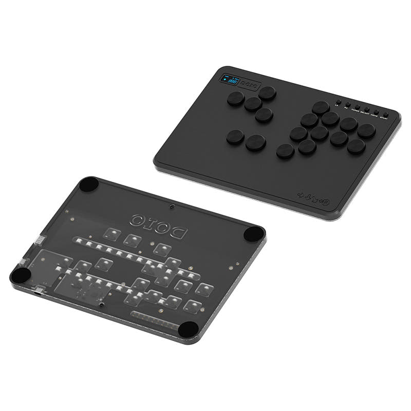DOIO KBGM-H05 HITBOX A4 Size Multi-Key Game Keyboard PS5 Support Black