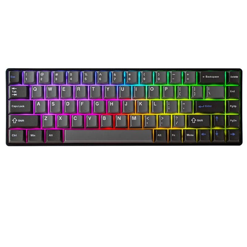 DrunkDeer G65 Wired Actuation-Distance-Adjustable Magnetic Switch Gaming Keyboard Black