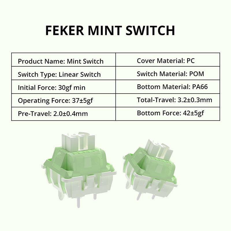 FEKER Pre-lubed 3-Pin Linear Switches