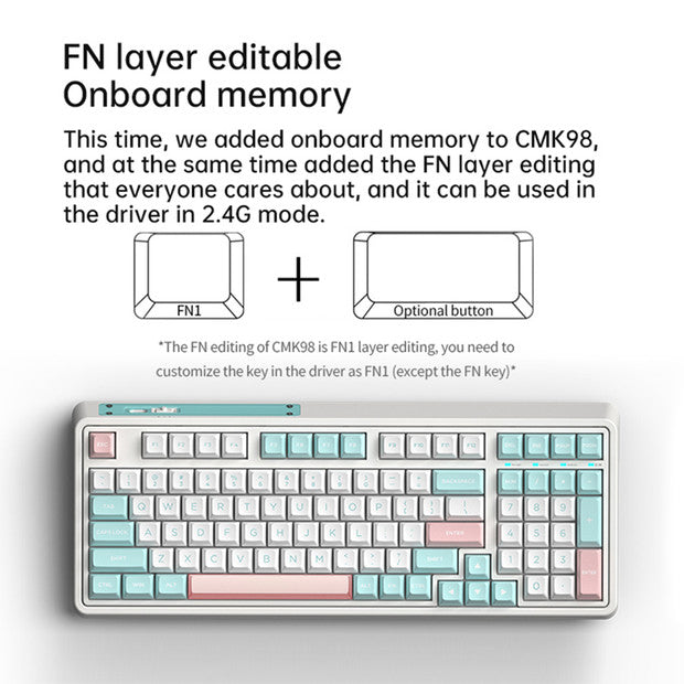 FL·ESPORTS CMK 98 mechanical keyboard