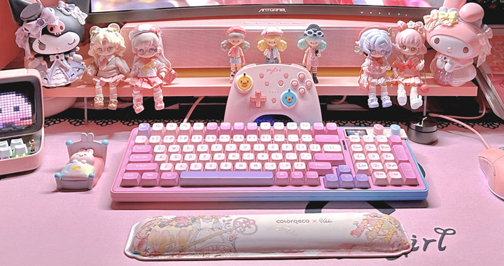 FOPATO H98 Tastatur mit Bildschirm