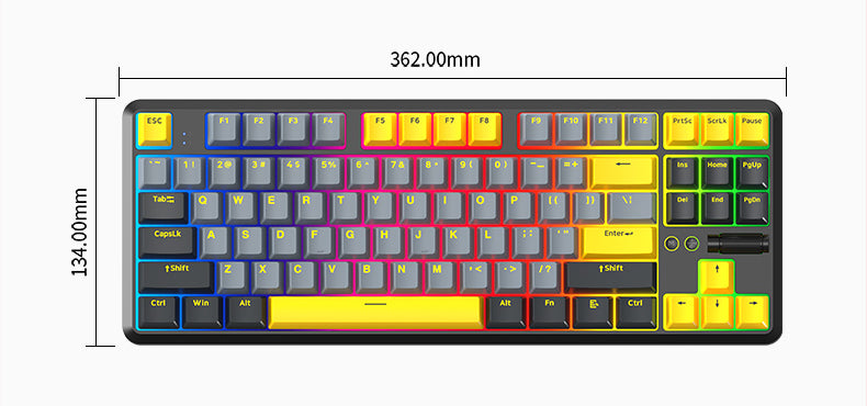 Ajazz K870T Pro Mechanical Keyboard