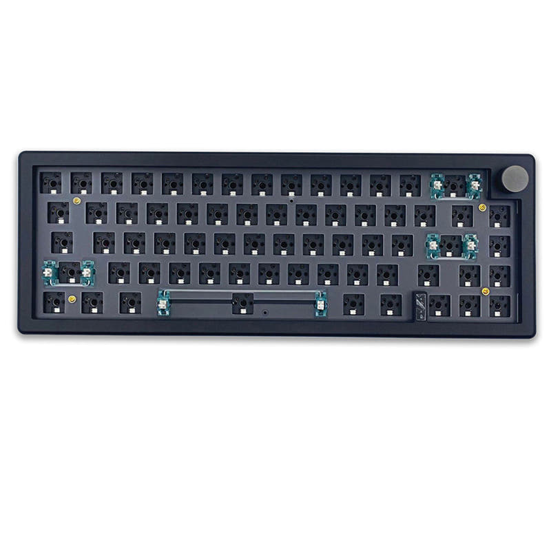ZUOYA GMK67 Gasket Triple-mode Gaming Keyboard DIY Kit Black