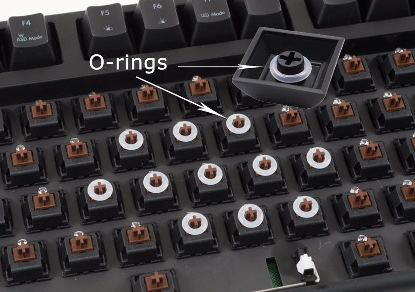 keyboard o-rings - whatgeek