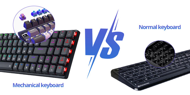 mechanische Tastatur vs. normale Tastatur