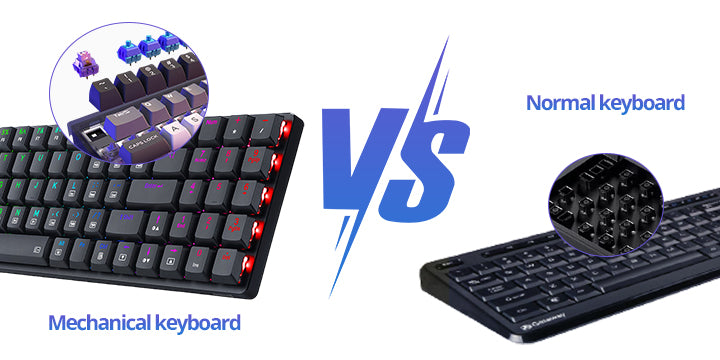 mechanical keyboard vs normal keyboard