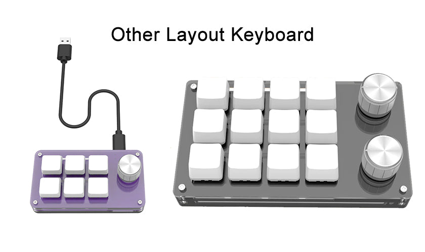 Anderes Layout mechanische Tastatur