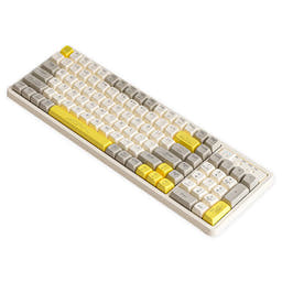 ACGAM GK102 Full Size Mechanical Keyboard as variant: Milk White / 3-Mode