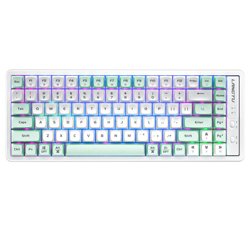 ACGAM GK85 Wired Mechanical Keyboard Milk White / Non-backlit