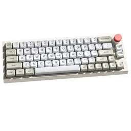 Dukharo VN66 Wireless Mechanical Keyboard as variant: Assembled Keyboard / White / Yellow Linear