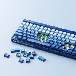 Machenike K600S-B100W Wireless Mechanical Keyboard as variant: Customized GR Jade Green Linear