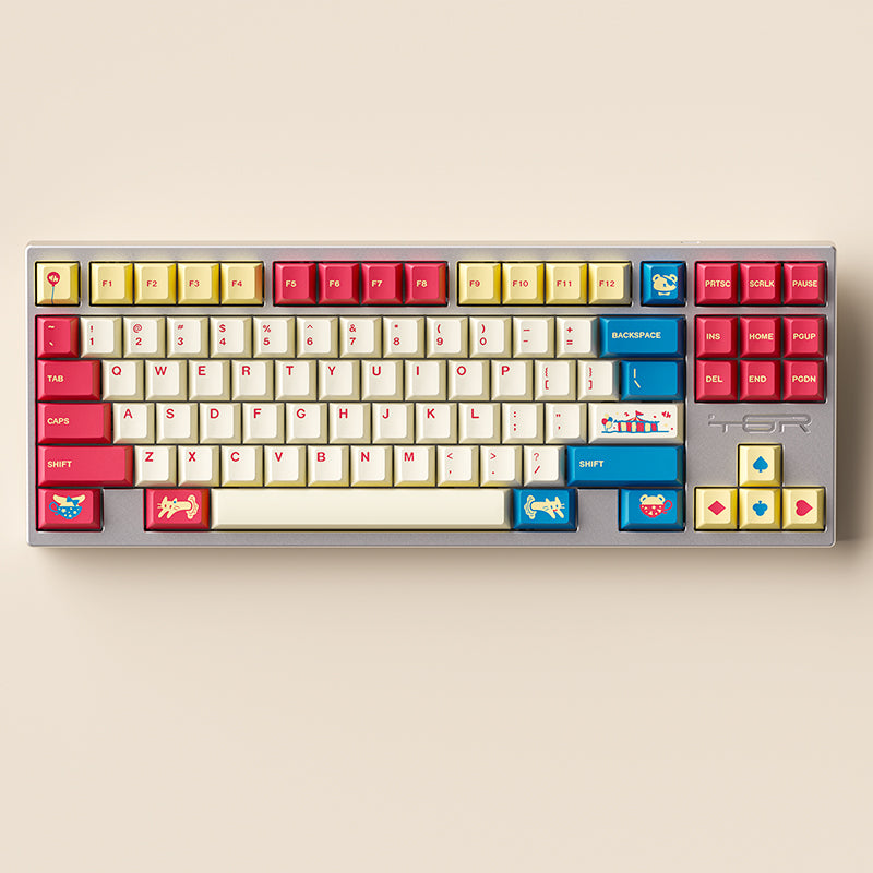 ▷ Iso Layout Keycap Set 134 Key Cherry Profile PBT 【 2023 】