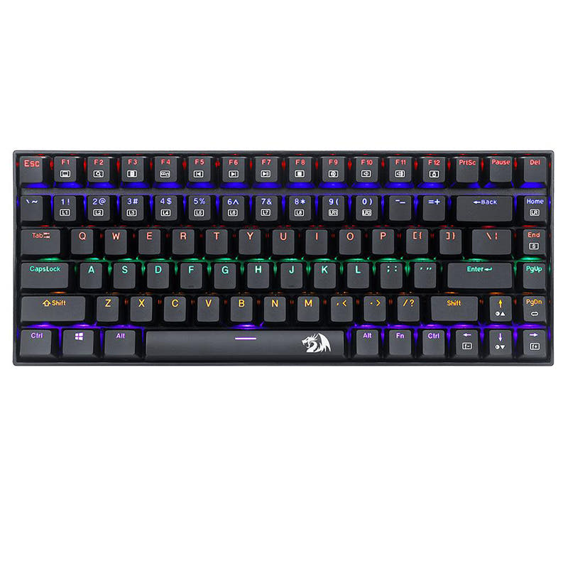 Redragon K629-KB Rainbow LED Backlight Mechanical Gaming Keyboard Default Title