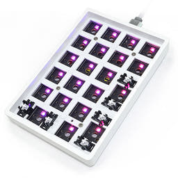 SKYLOONG GK21S Numpad 2 Mode DIY Kit as variant: White / ABS Plastic Case