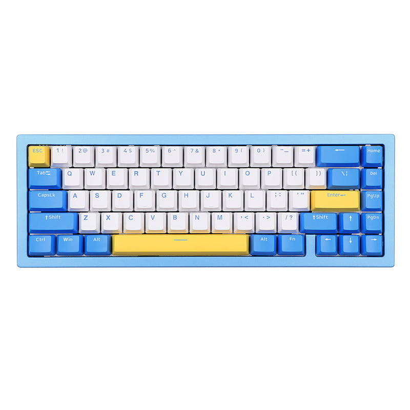 Ajazz AC067 Mountain Blue Gasket Mechanical Keyboard