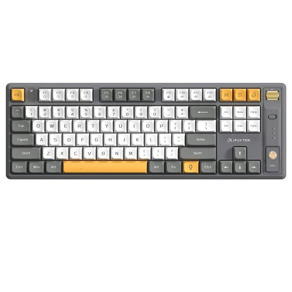 iFLYTEK AI T8 Mechanical Keyboard Supports Voice Input Over 66 Languages Gateron Yellow Linear