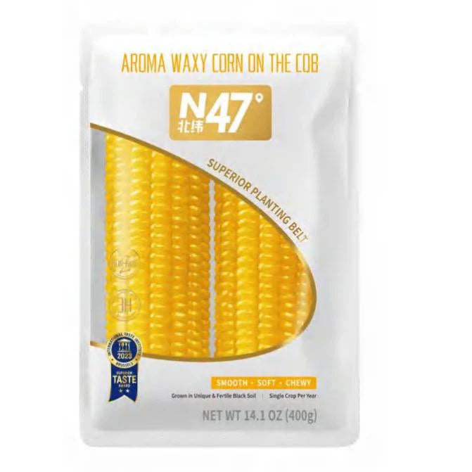 北纬47度 香糯鲜玉米 软糯香甜东北黄玉米 400g
