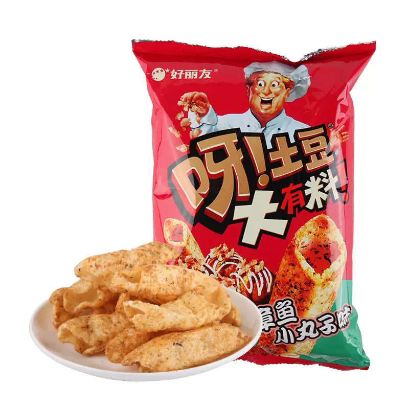 好丽友 呀土豆 章鱼小丸子味 70g