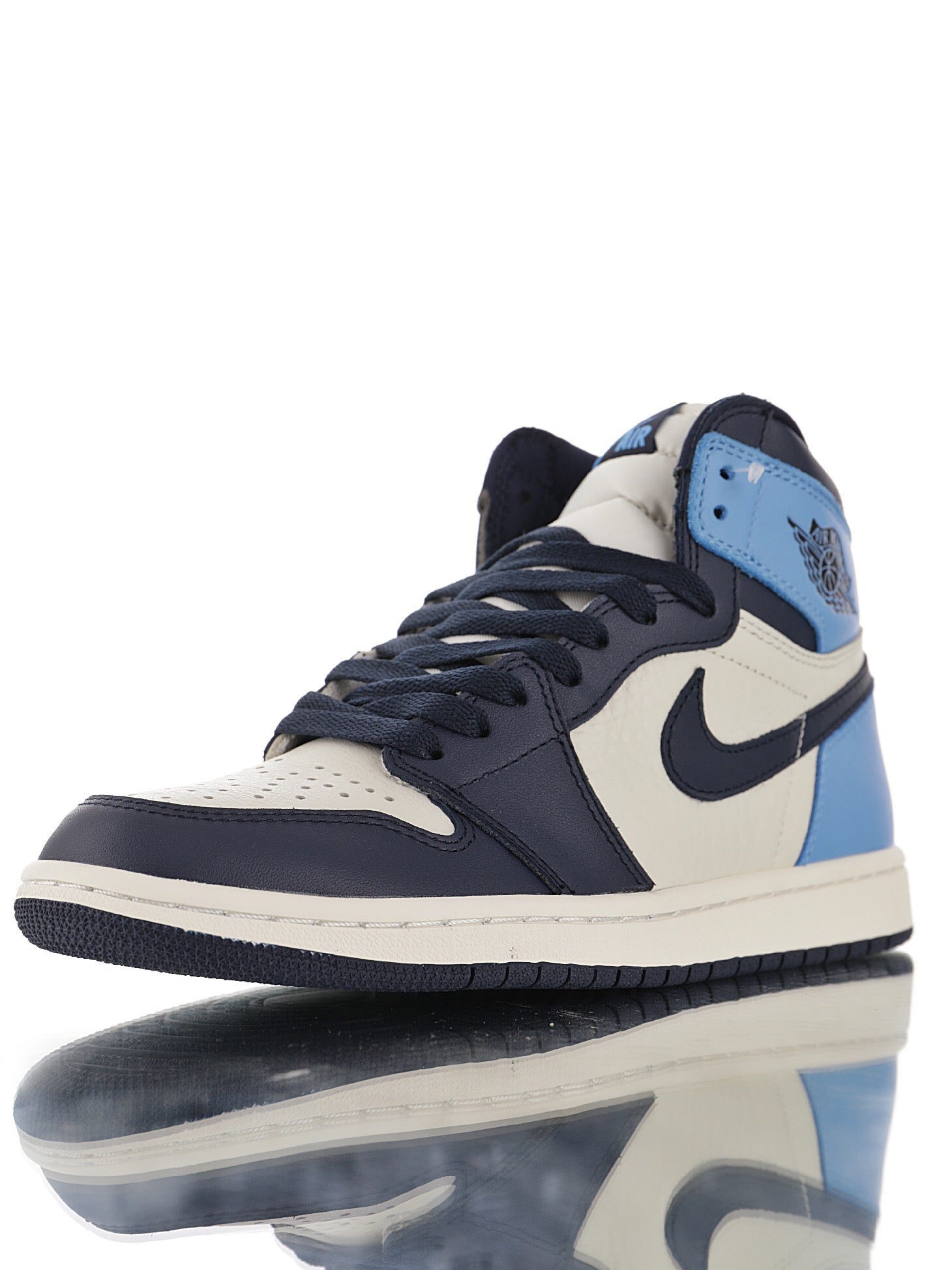 Nike Air Jordan 1 Retro Obsidian Sneakers Shoes 555088-140