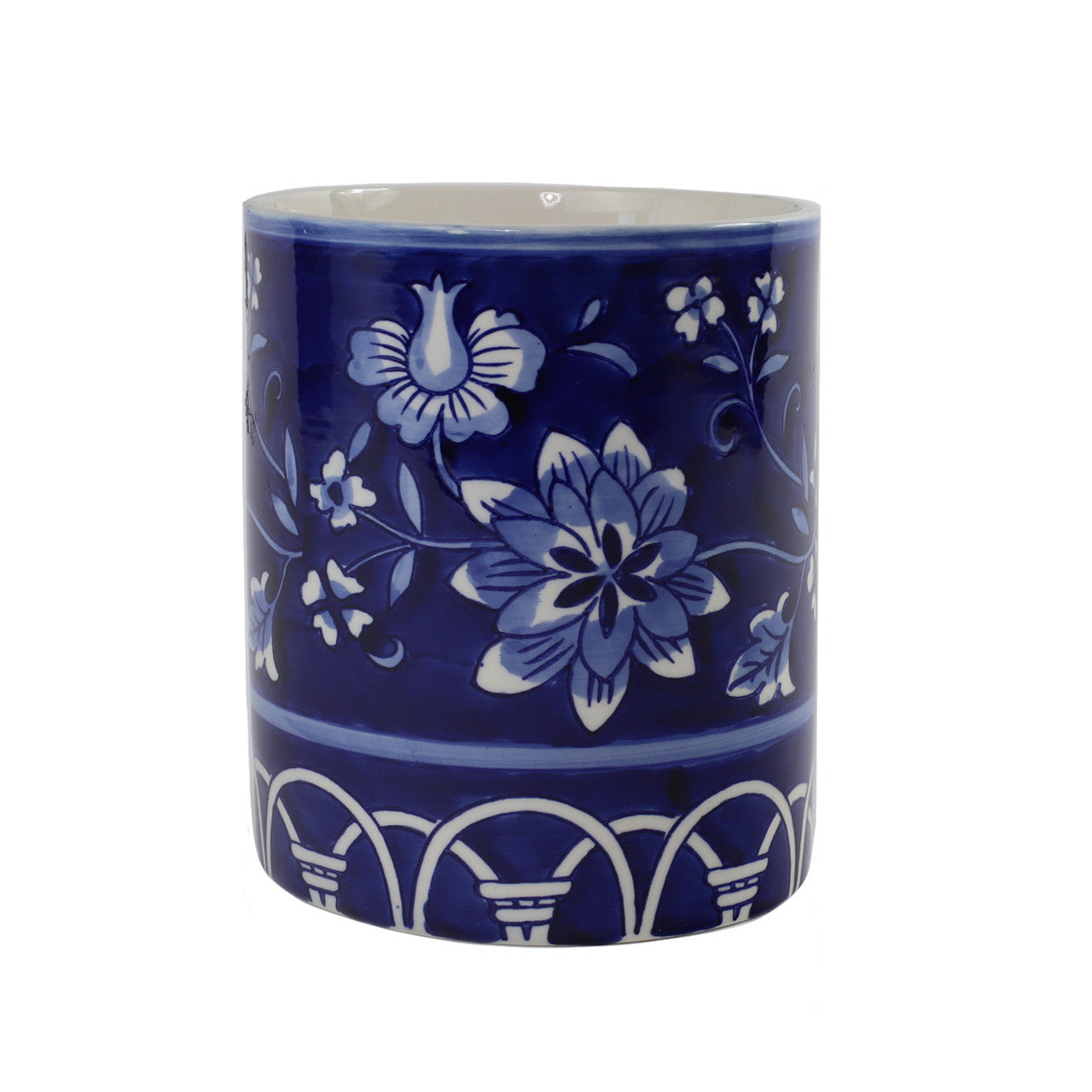 Blue Garden Napkin Rings (Set of 4) – Euro Ceramica