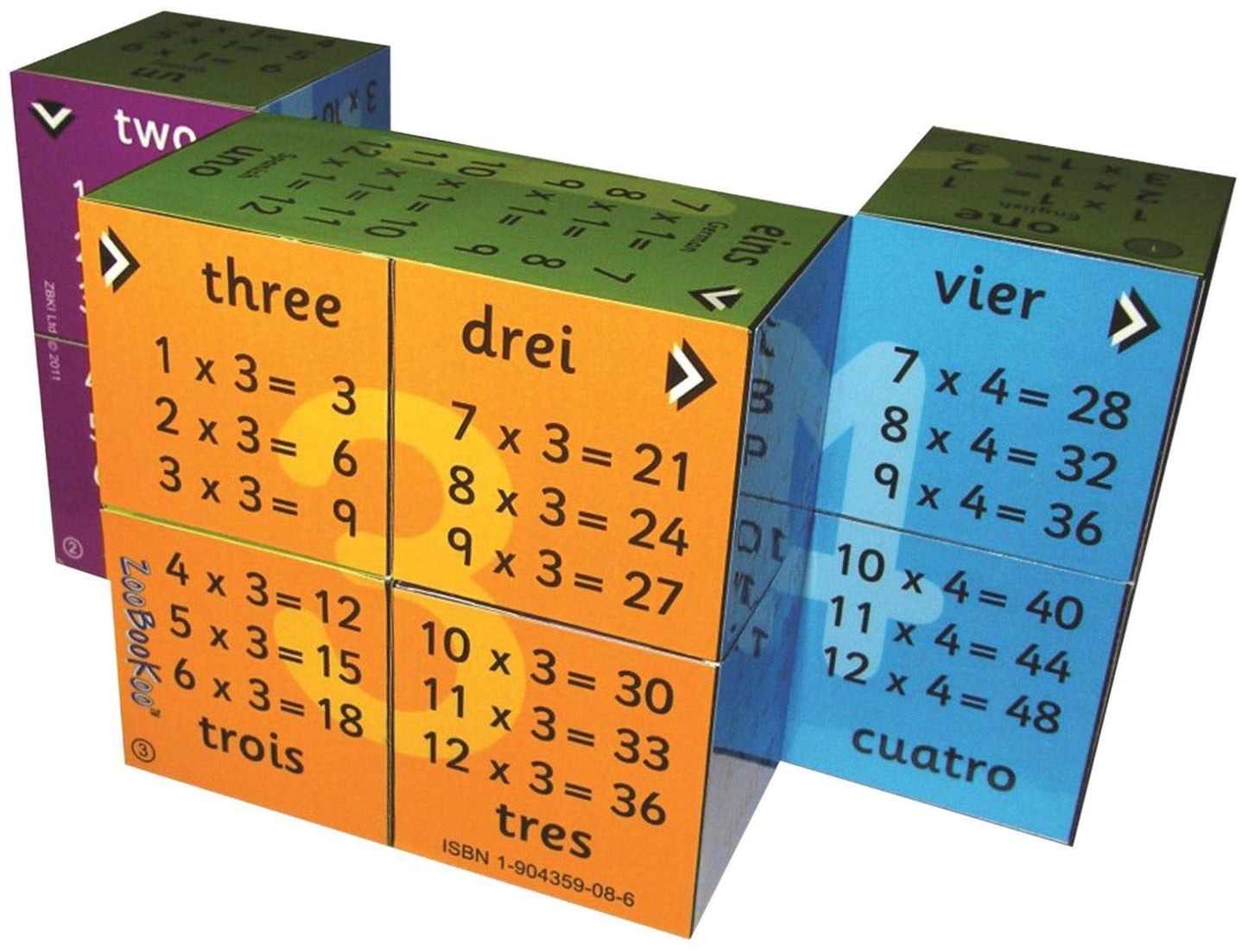 Times Tables Learning Cube Book (Mu ... | The Dyslexia Shop