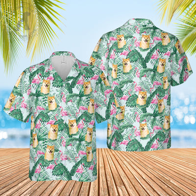 Personalized Dog Hawaiian Shirt and Beach Short - TrendySweety