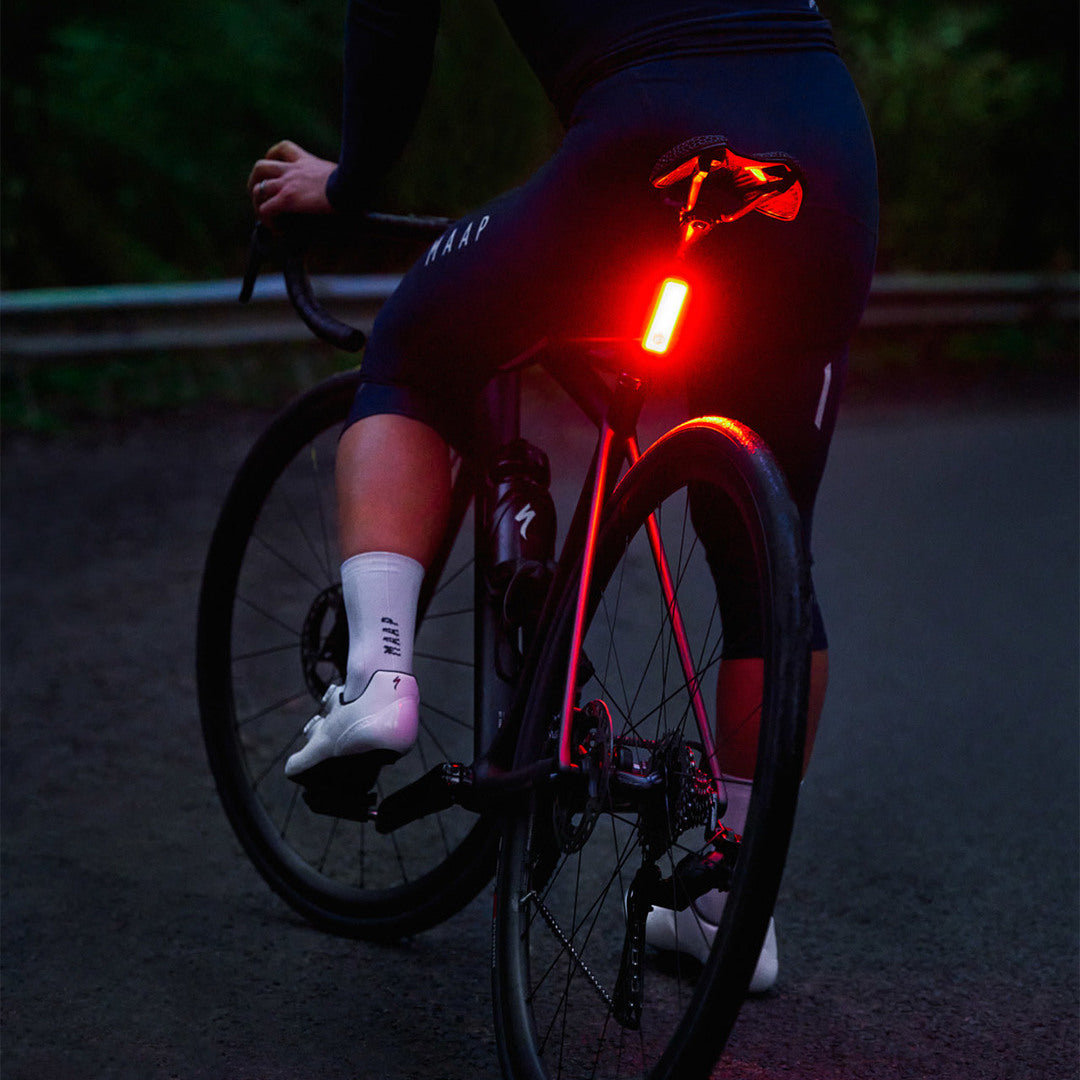 Monkey Home Two split removable bicycle rear lights, 5 modes USB