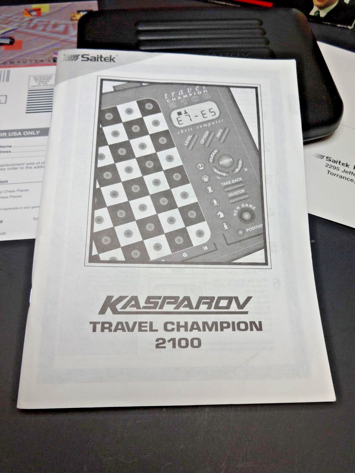 travel champion 2100 manual