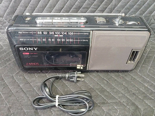  Sony CFDS50 Portable CD, Cassette & AM/FM Radio Boombox :  Electronics