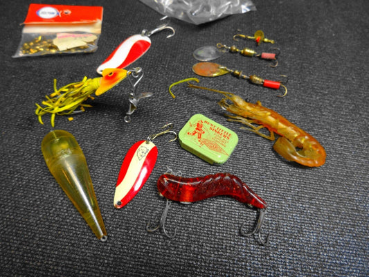 P K Bright Eyes Vintage Fishing Lure, Perch - Nice Old Wood Lure – ineedths