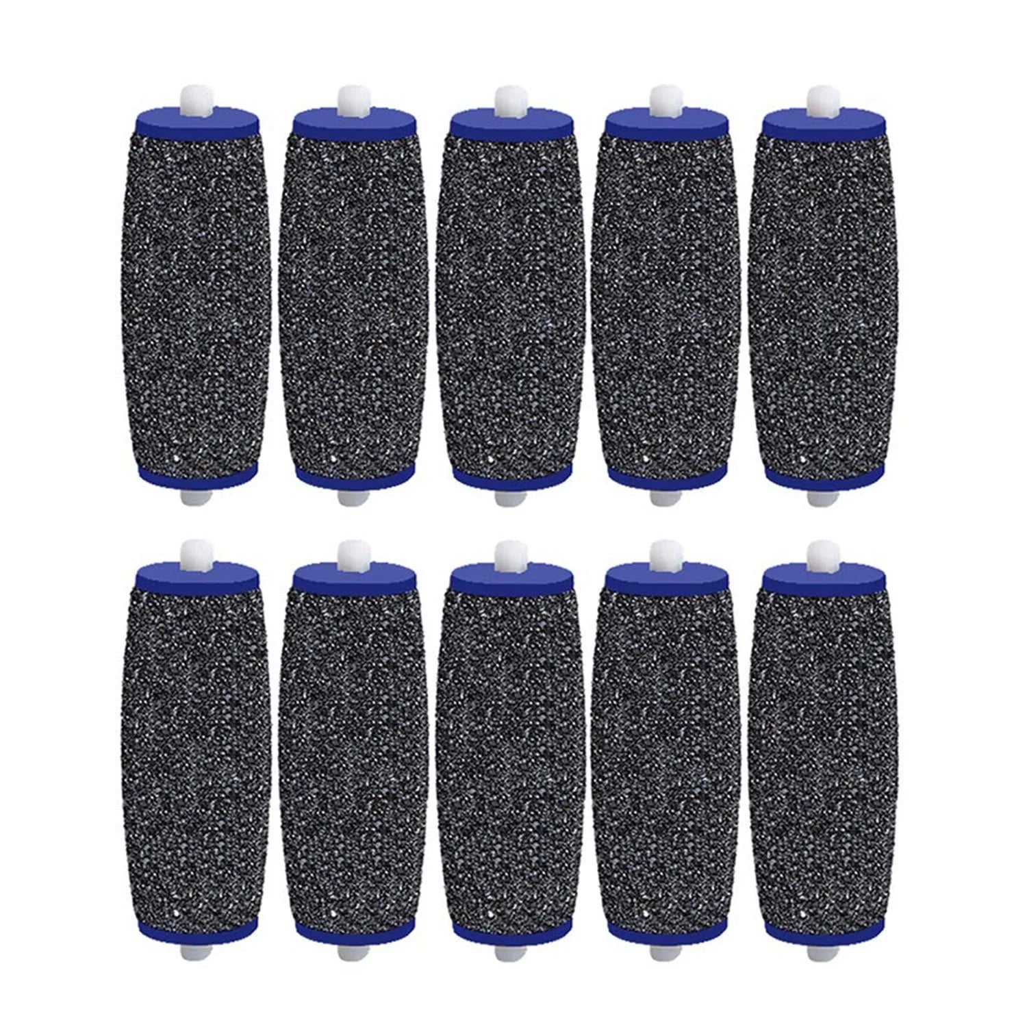 10 Pack Replacement Roller Refills for Amope Pedi Electronic Perfect Foot File Hard Skin Remover Refills (10 extra coarse)