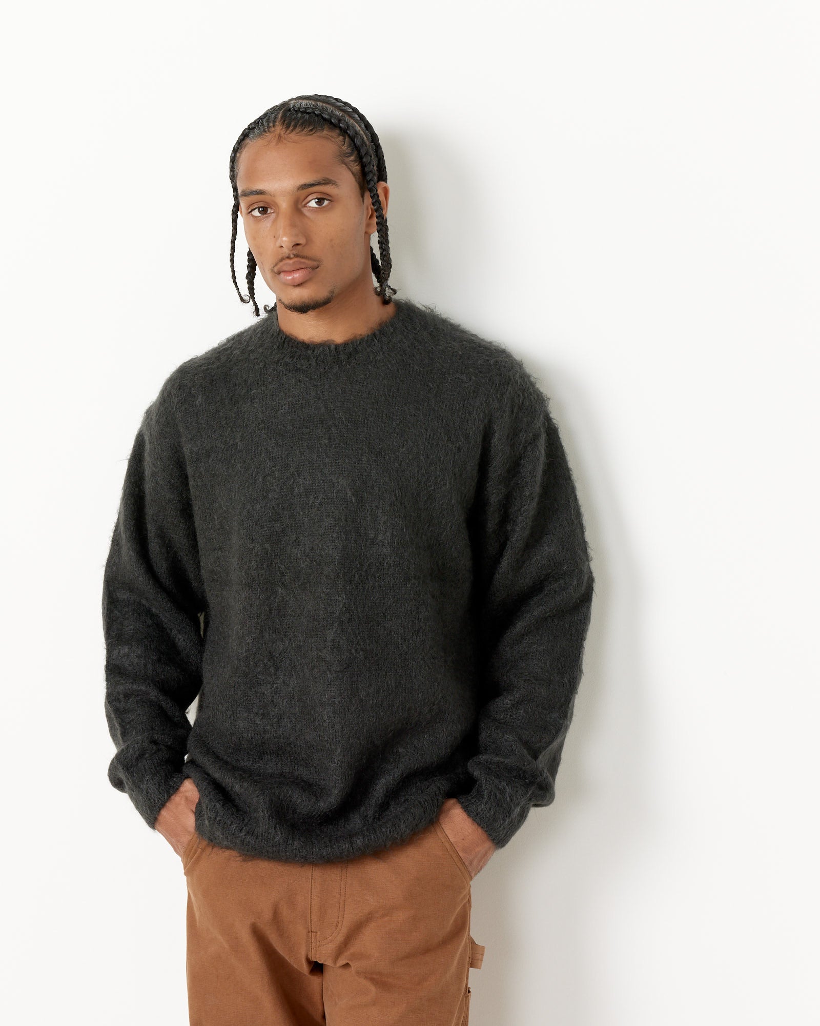 Brushed Mohair Knit Polo – Mohawk General Store