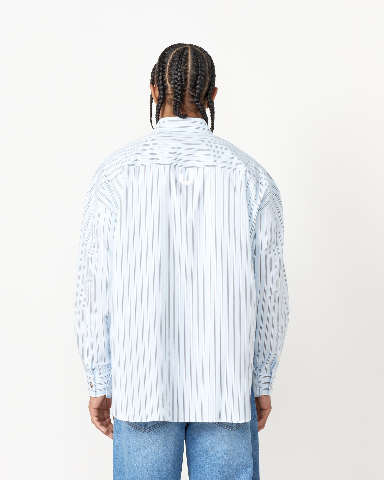 La Chemise Manches Longue Shirt in White – Mohawk General Store