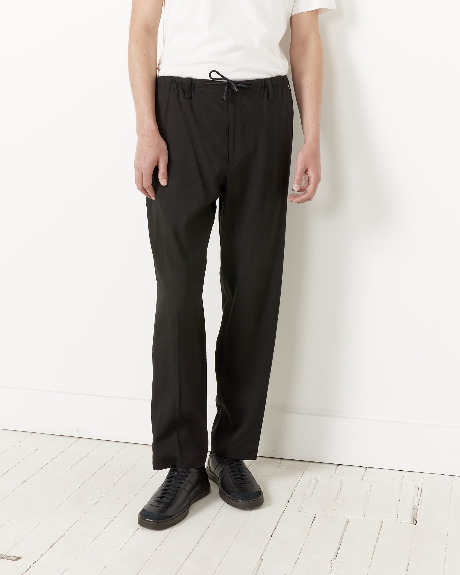 Lemaire CURVED 5 POCKET PANTS, Espresso - Beamhill