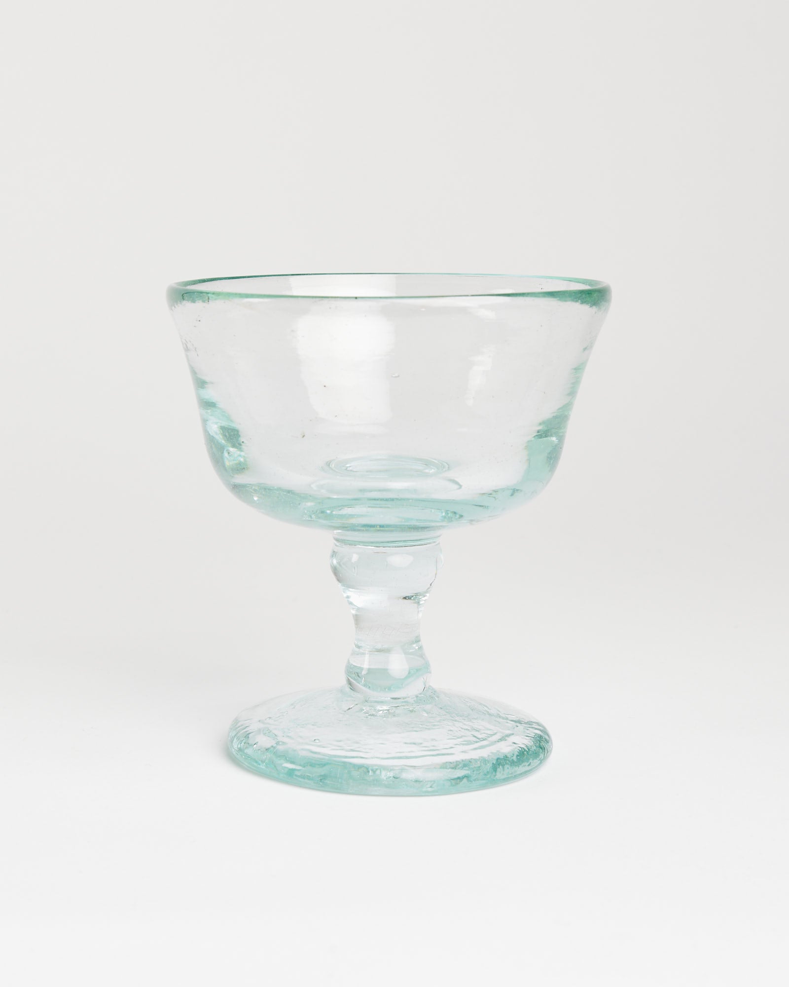 White Wine Glass Vert Fumé - La Soufflerie - Hand blown glass