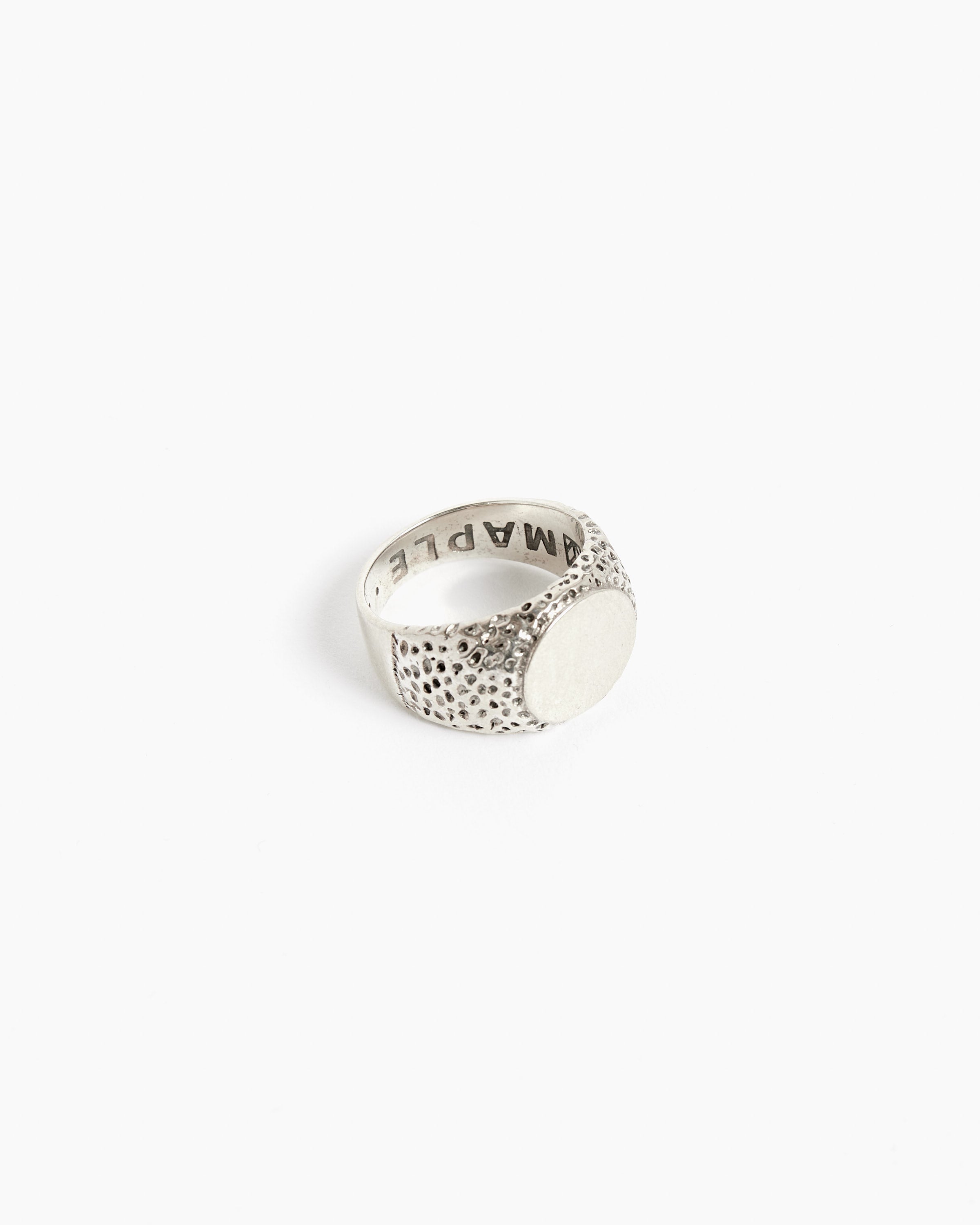 B & Iya Smooth Sterling Silver Ring