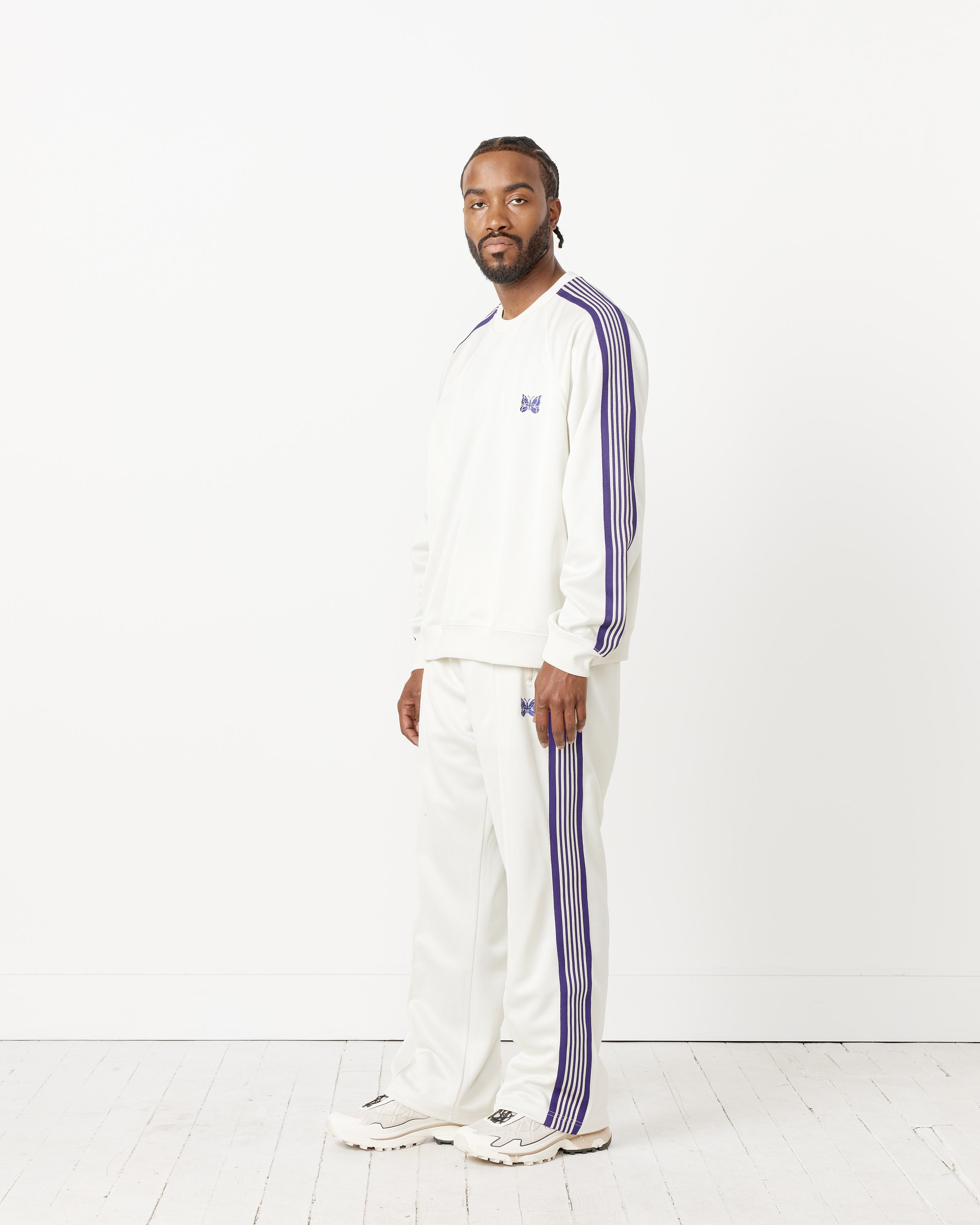 Needles Zipped Track Pant - Poly Smooth – unexpected store