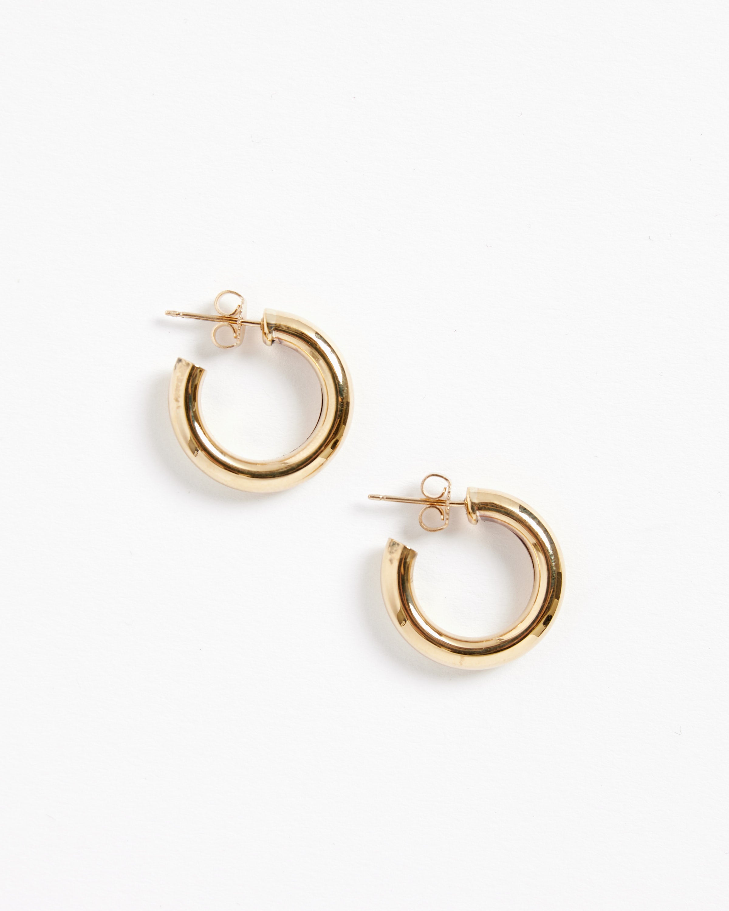 Petite Clara Hoops in 18K Gold Vermeil – Mohawk General Store