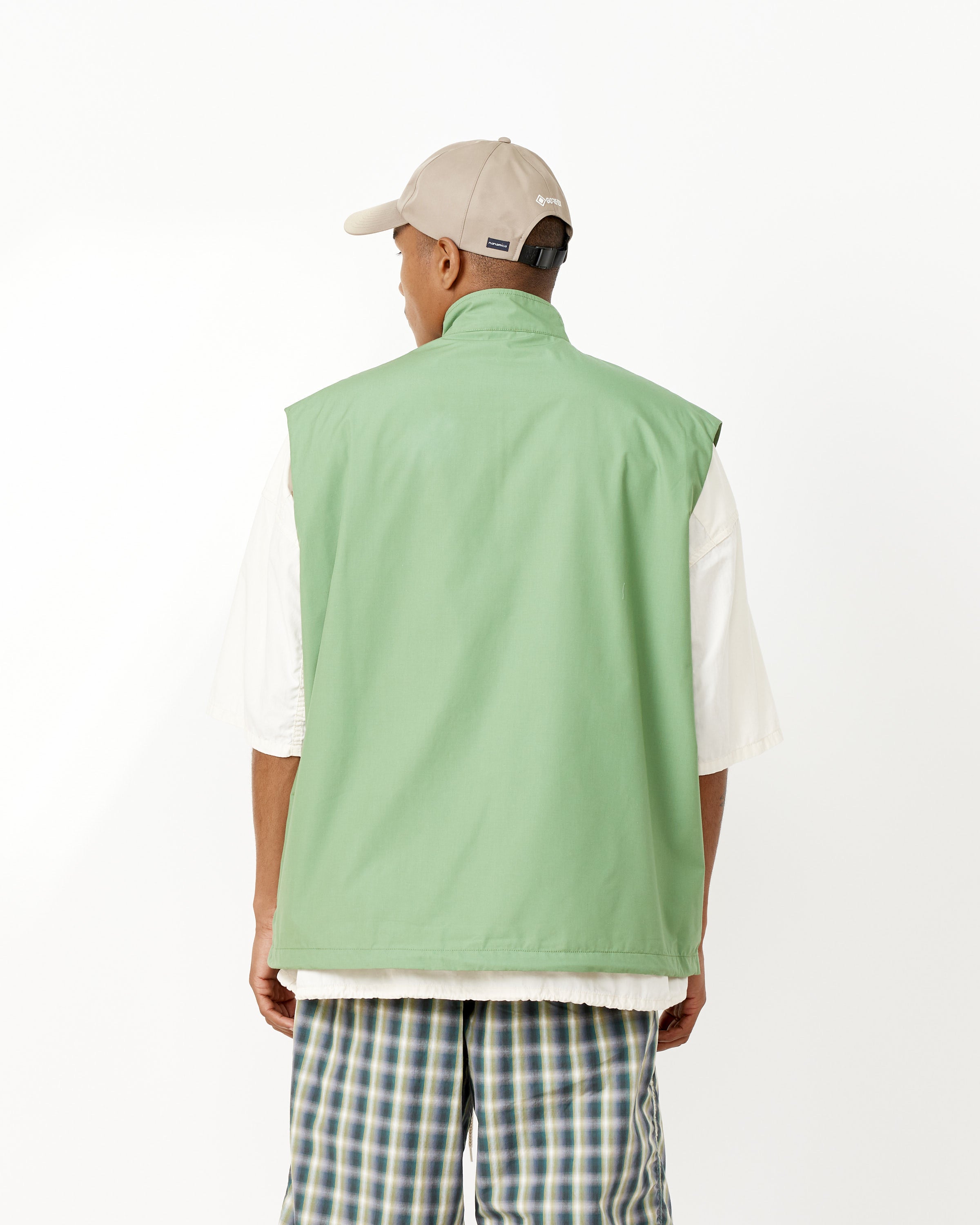 Multi Pocket Vest in Green