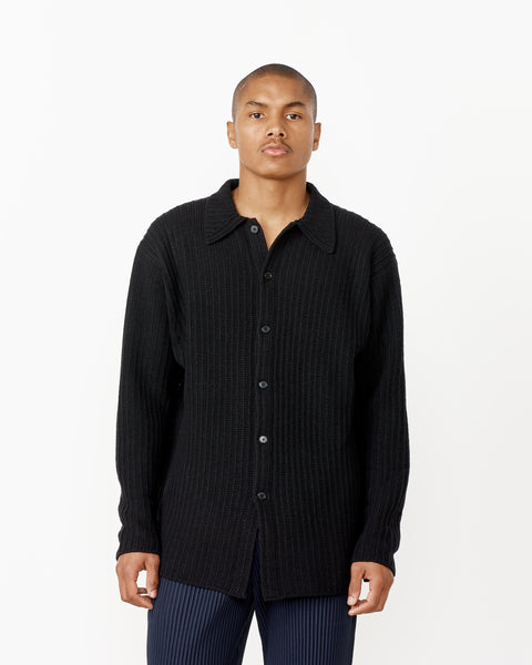 Brushed Cotton Wool Rib Knit Shirt – Mohawk General Store