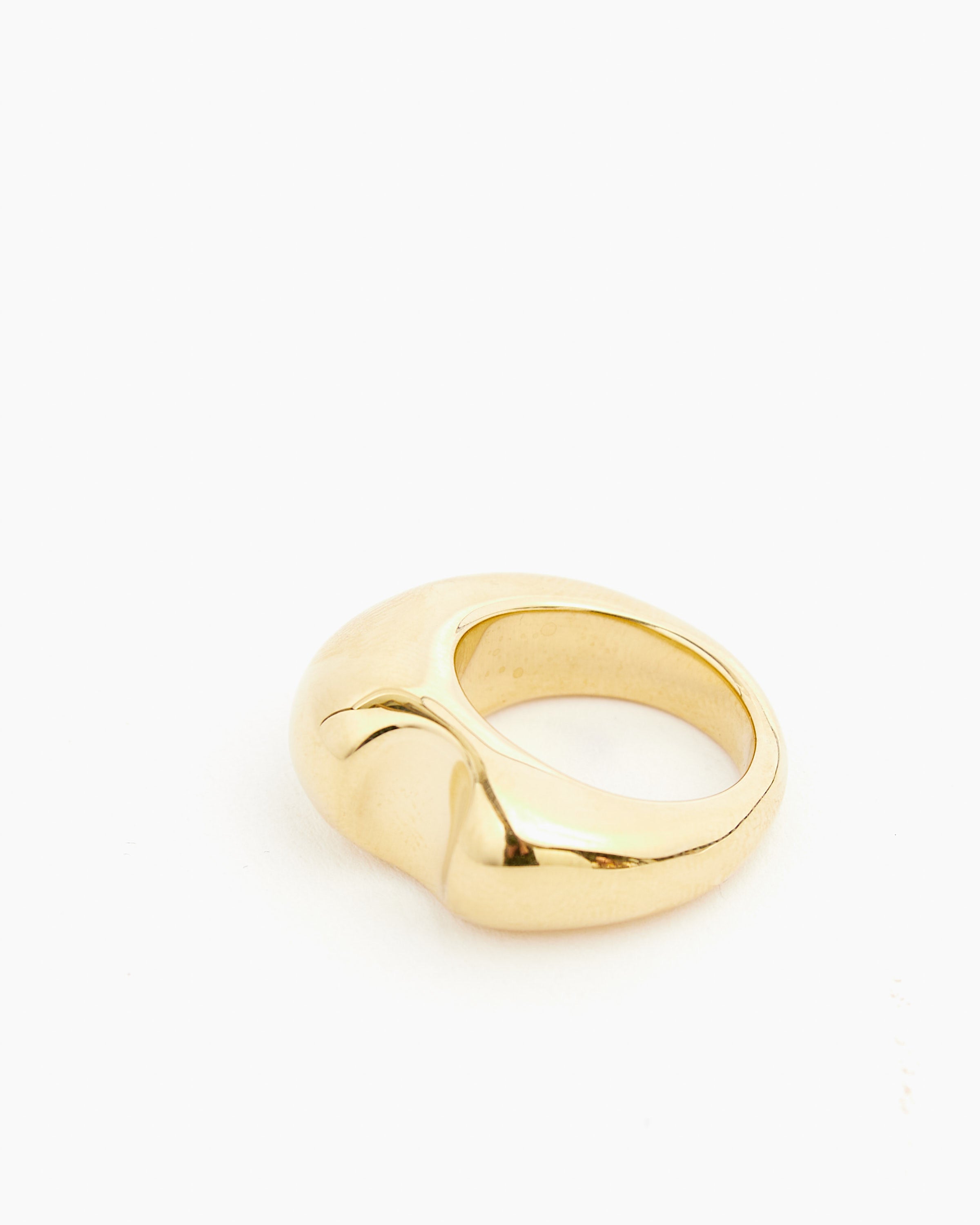 Bite Ring in Brass