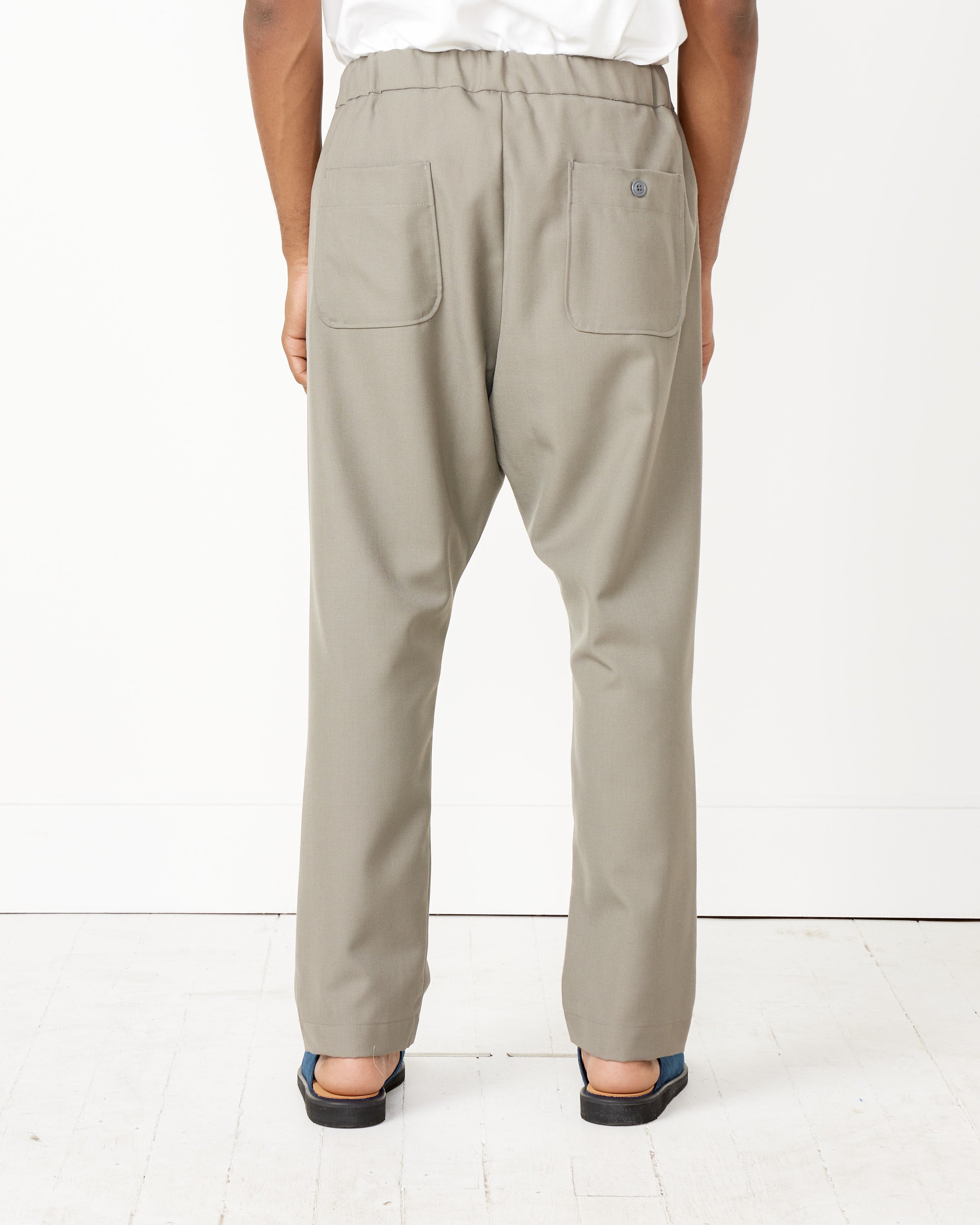 Jazz Pant in Italian Wool Gabardine Teak – Mohawk General Store