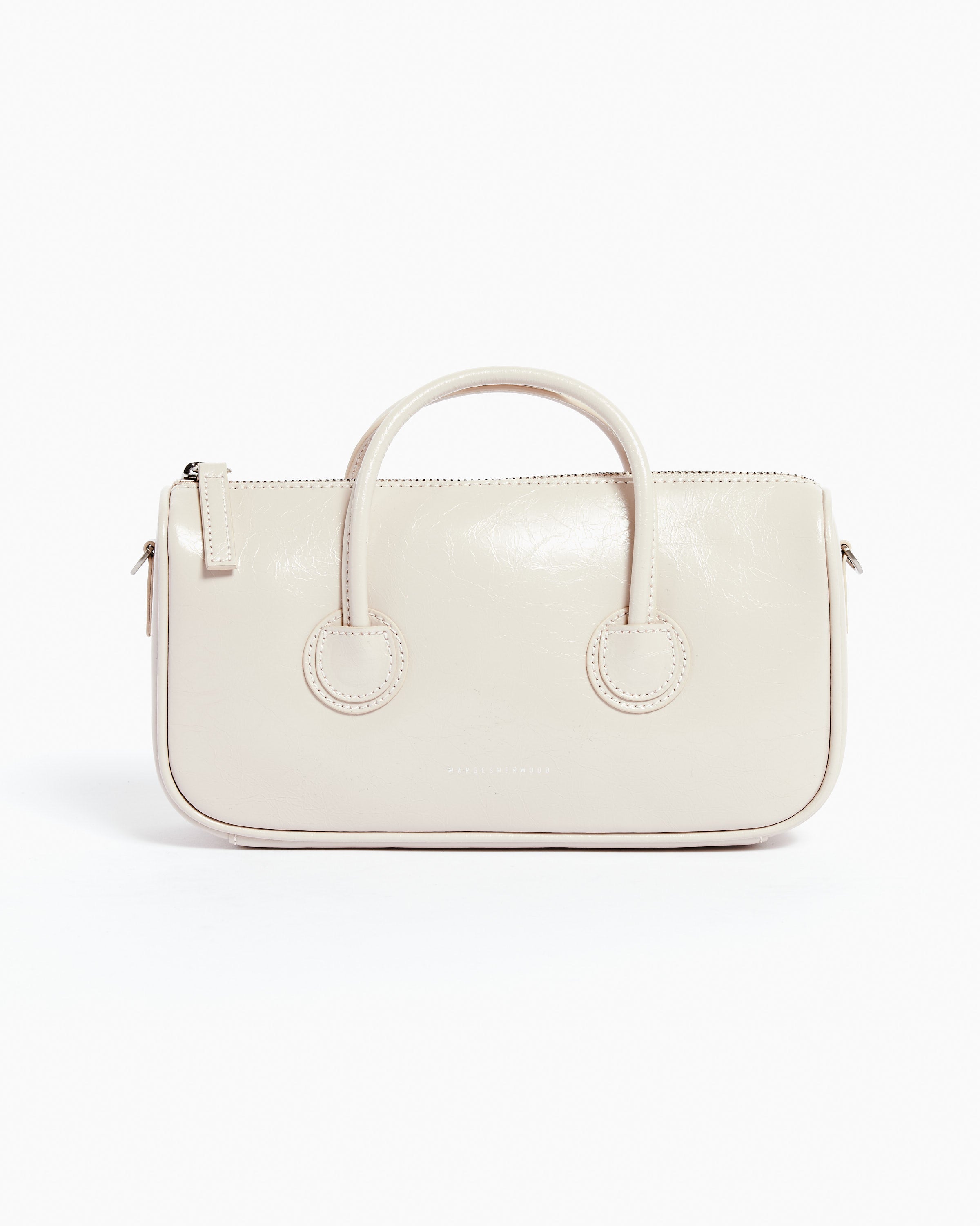 Marge Sherwood - Beige Piping Shoulder Bag - Wishupon