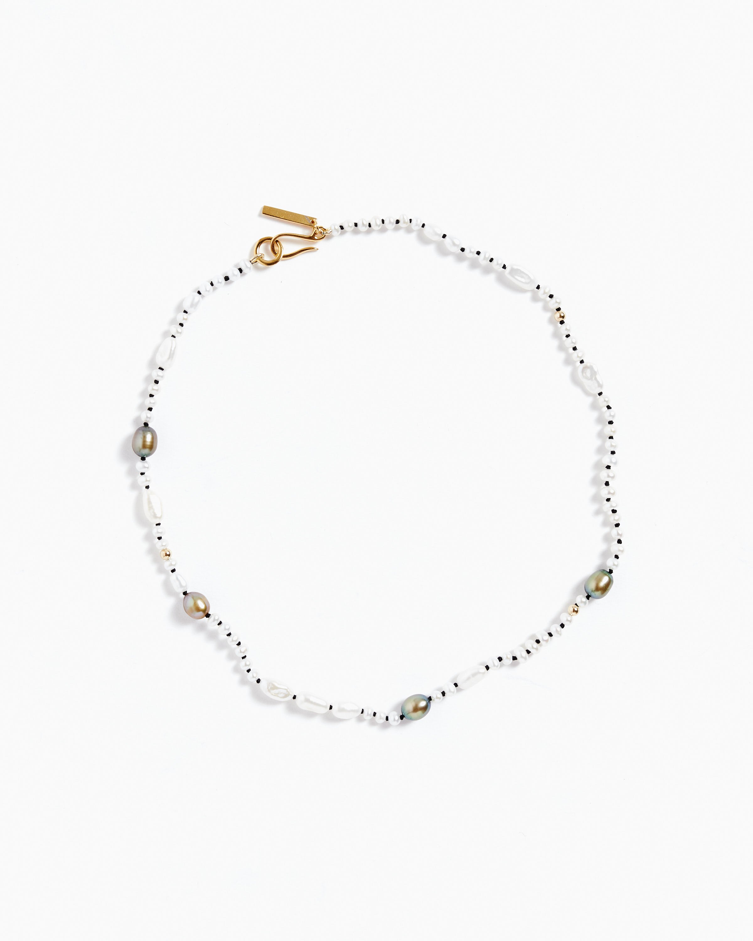 Milk + Honey — Petite Pearl Choker