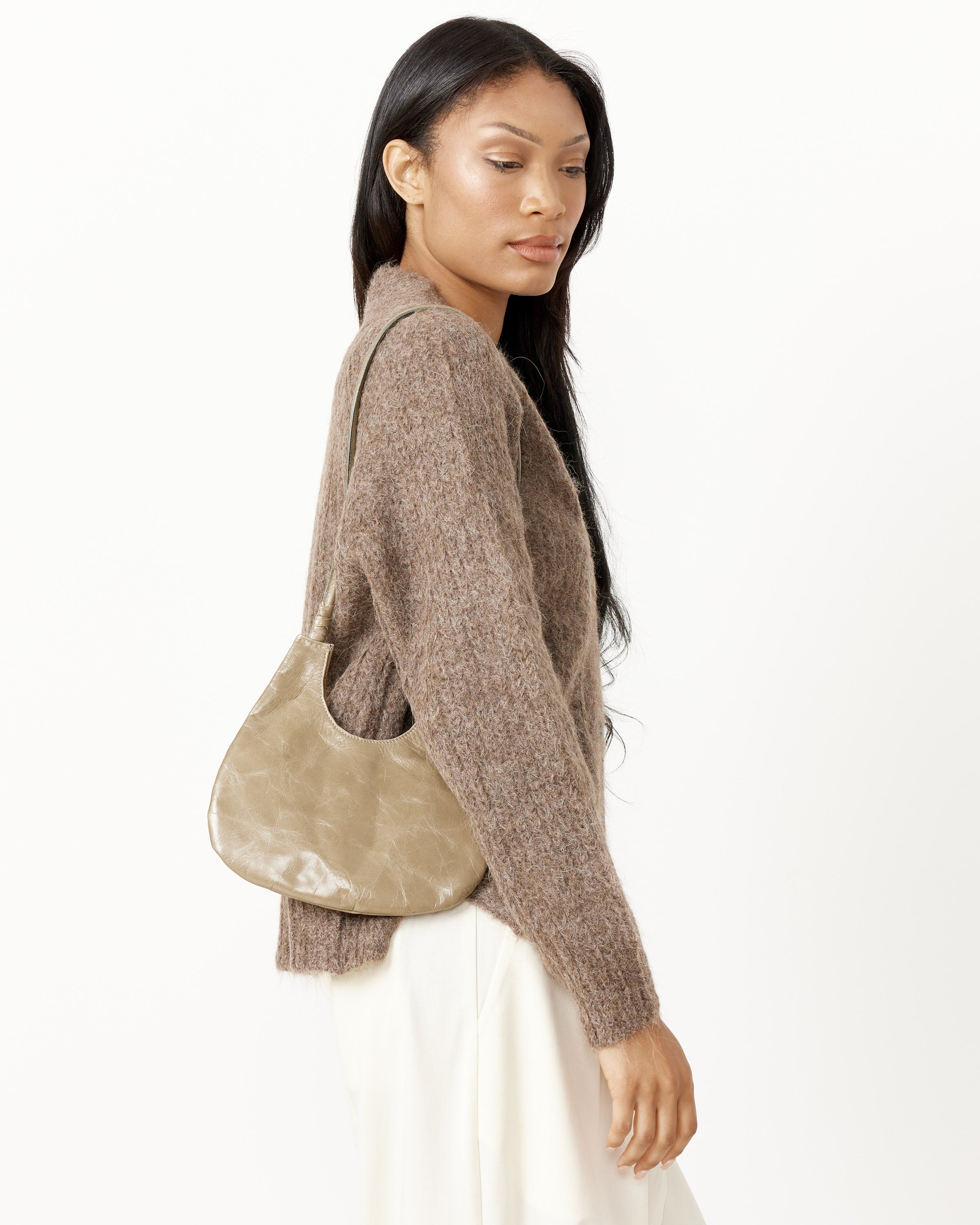 Get the latest Hobo Shoulder Bag - Black Crinkle Marge Sherwood models for  a low cost