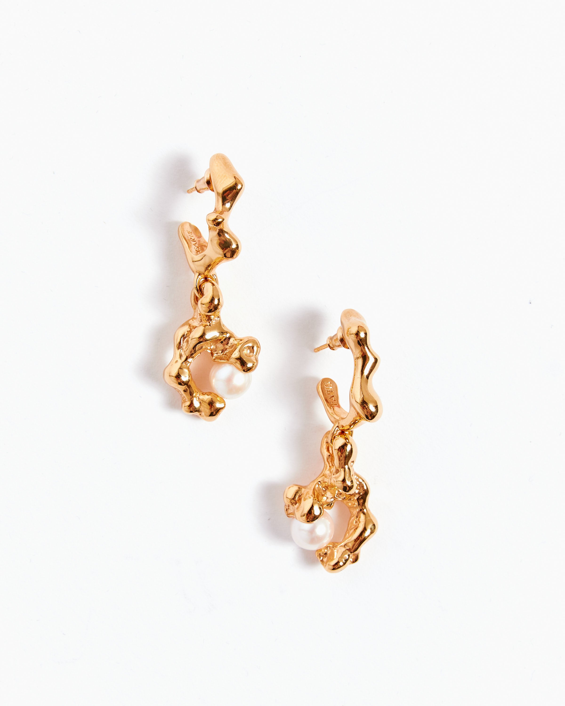 18K Gold Plated Fellini Drops