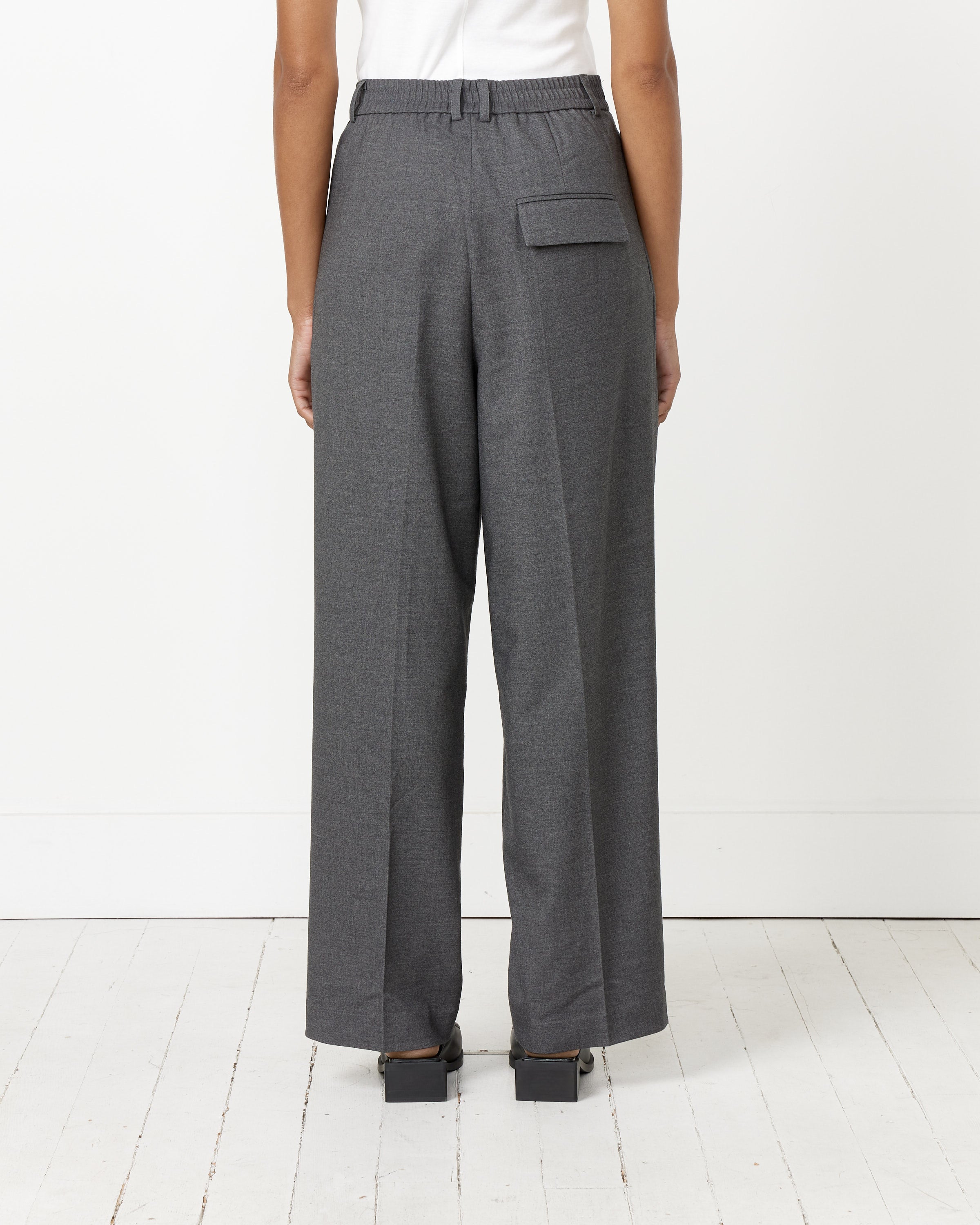 Neu_in 23ss Pleated Wide Trousers 深水光太スラックス - ANTYKI-WNETRZA