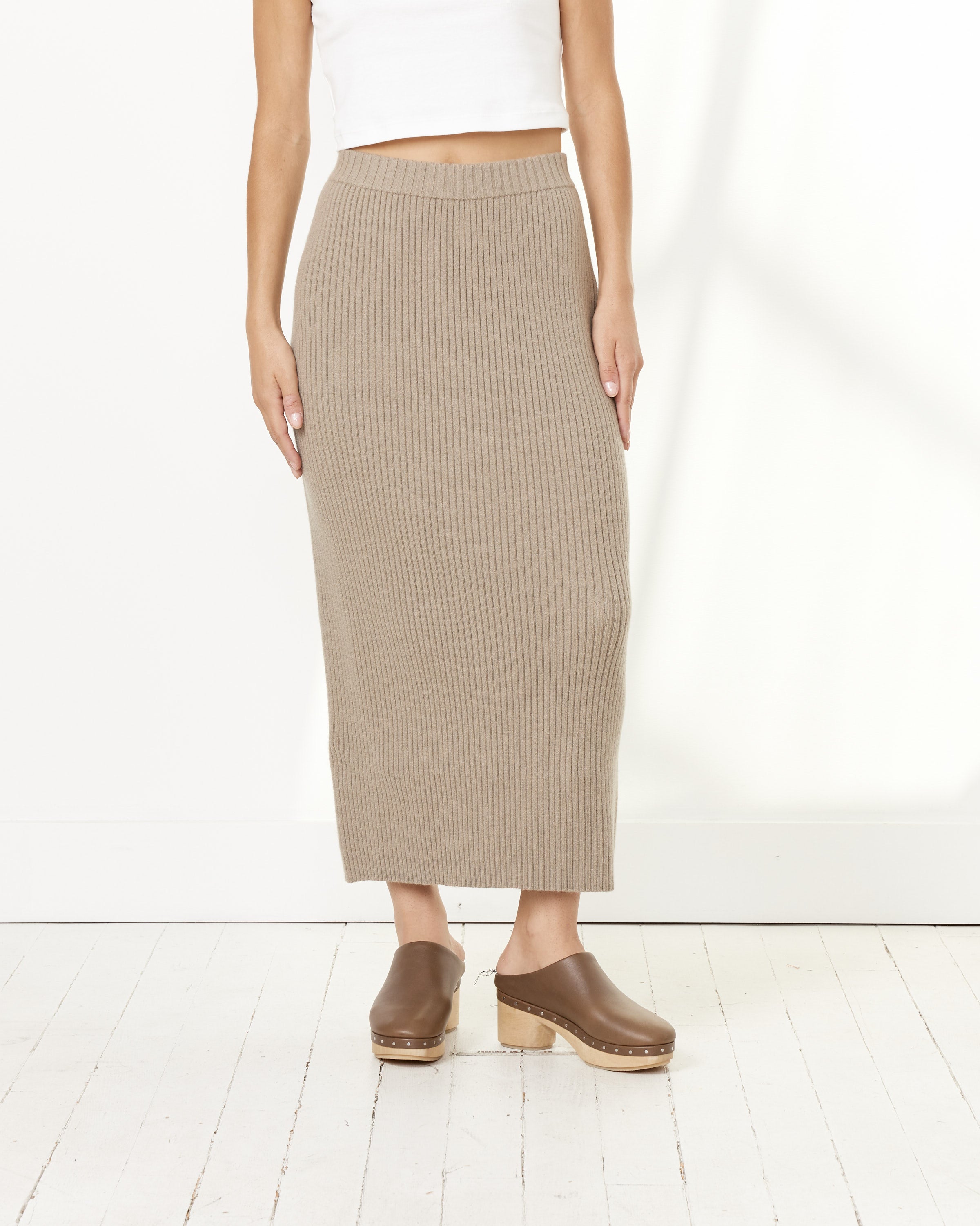 Broderie Anglaise Knit Skirt - Women - Ready-to-Wear