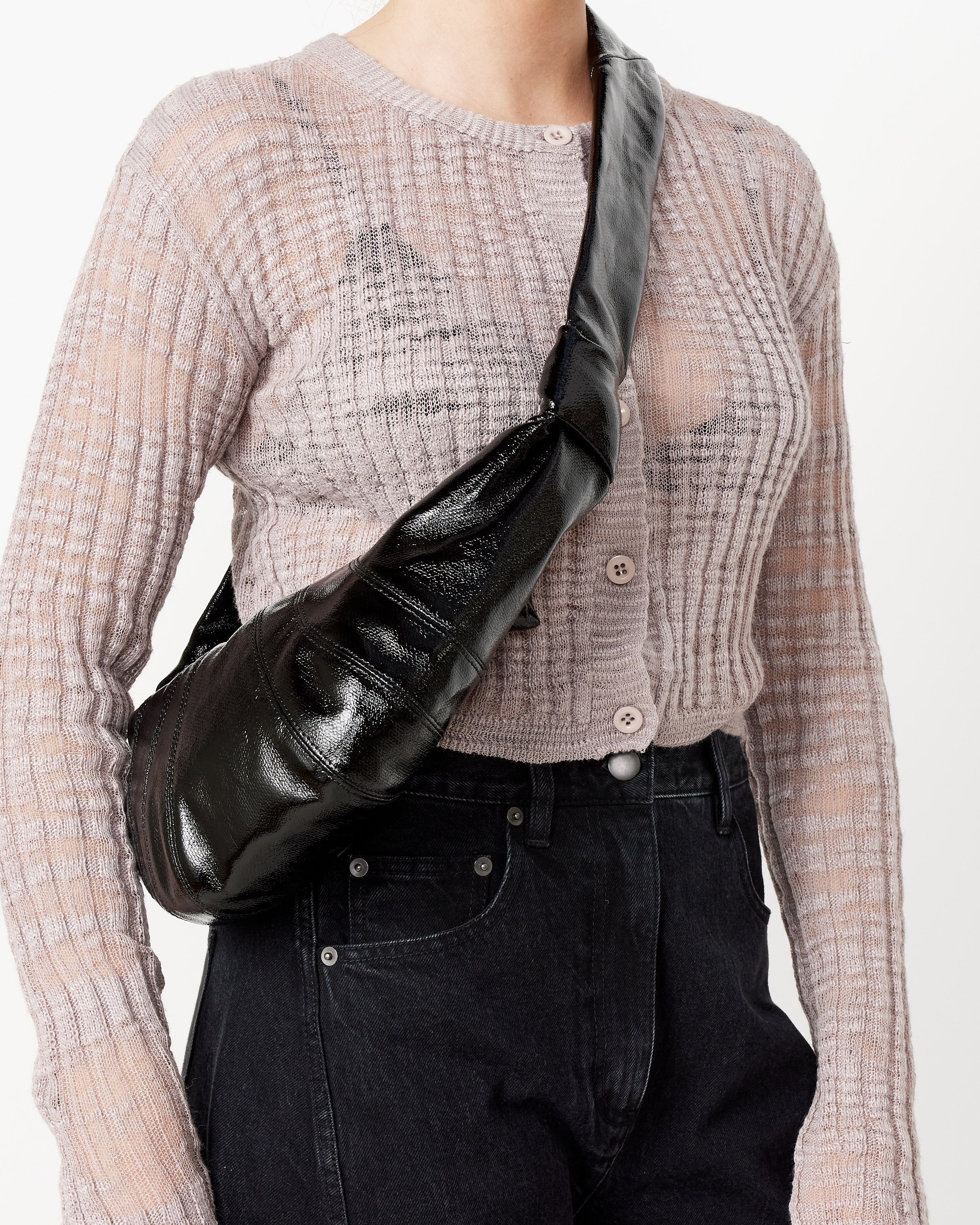 Mohawk General Store | Marge Sherwood | Crinkle Hobo Shoulder Bag in Pink