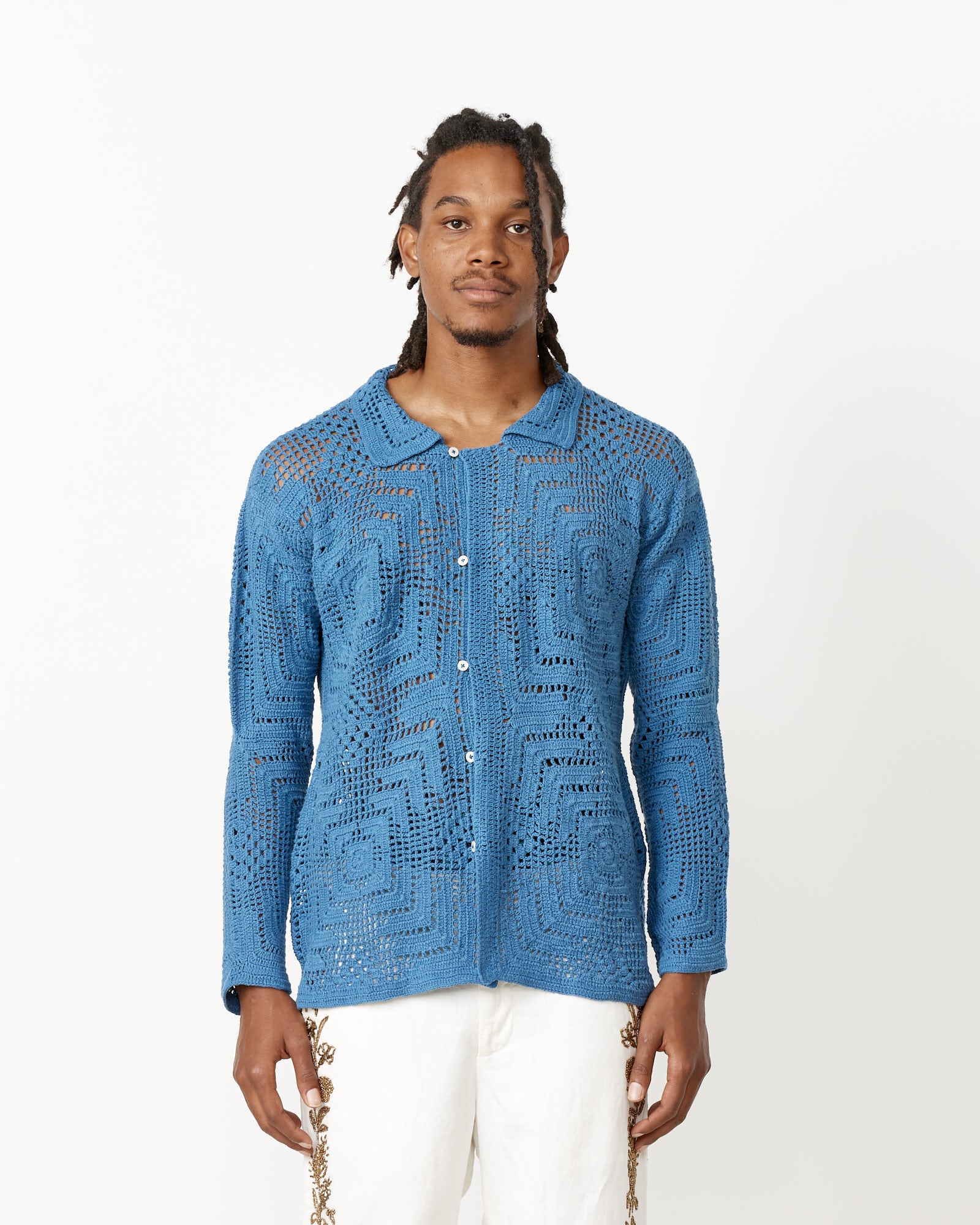 Open Collar Wool Shirt – Mohawk General Store